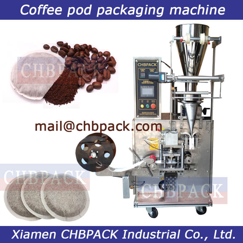 coffee pod packaging machine & filling machine, Automatic round shape